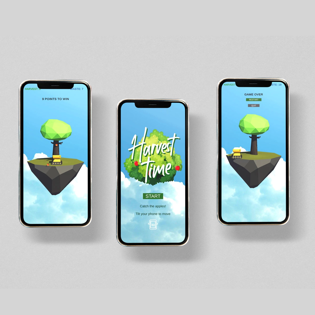 A hyper-casual game project used to study gamification techniques.