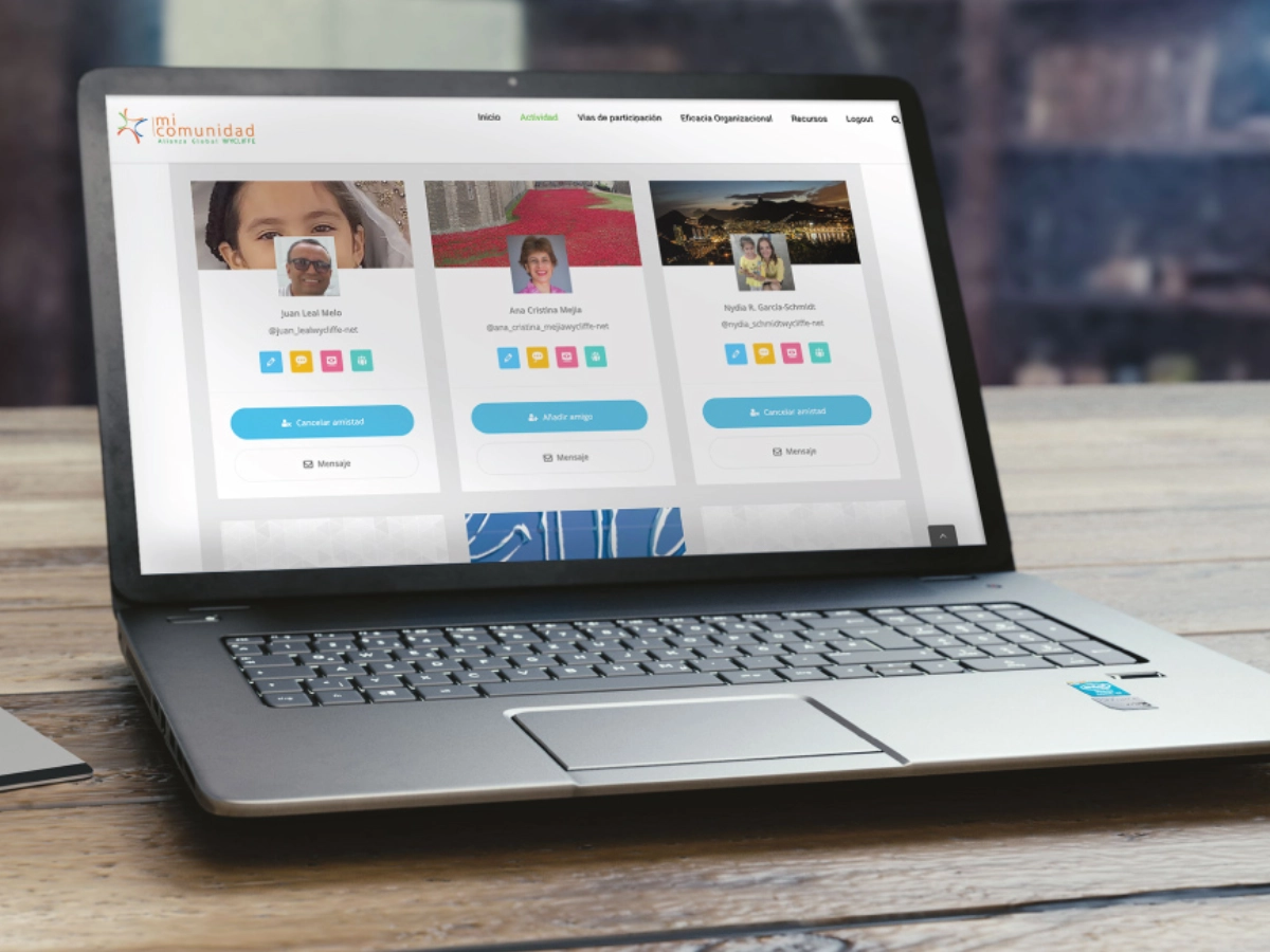 The platform served very different people and devices — built to work on any computer with an internet connection.